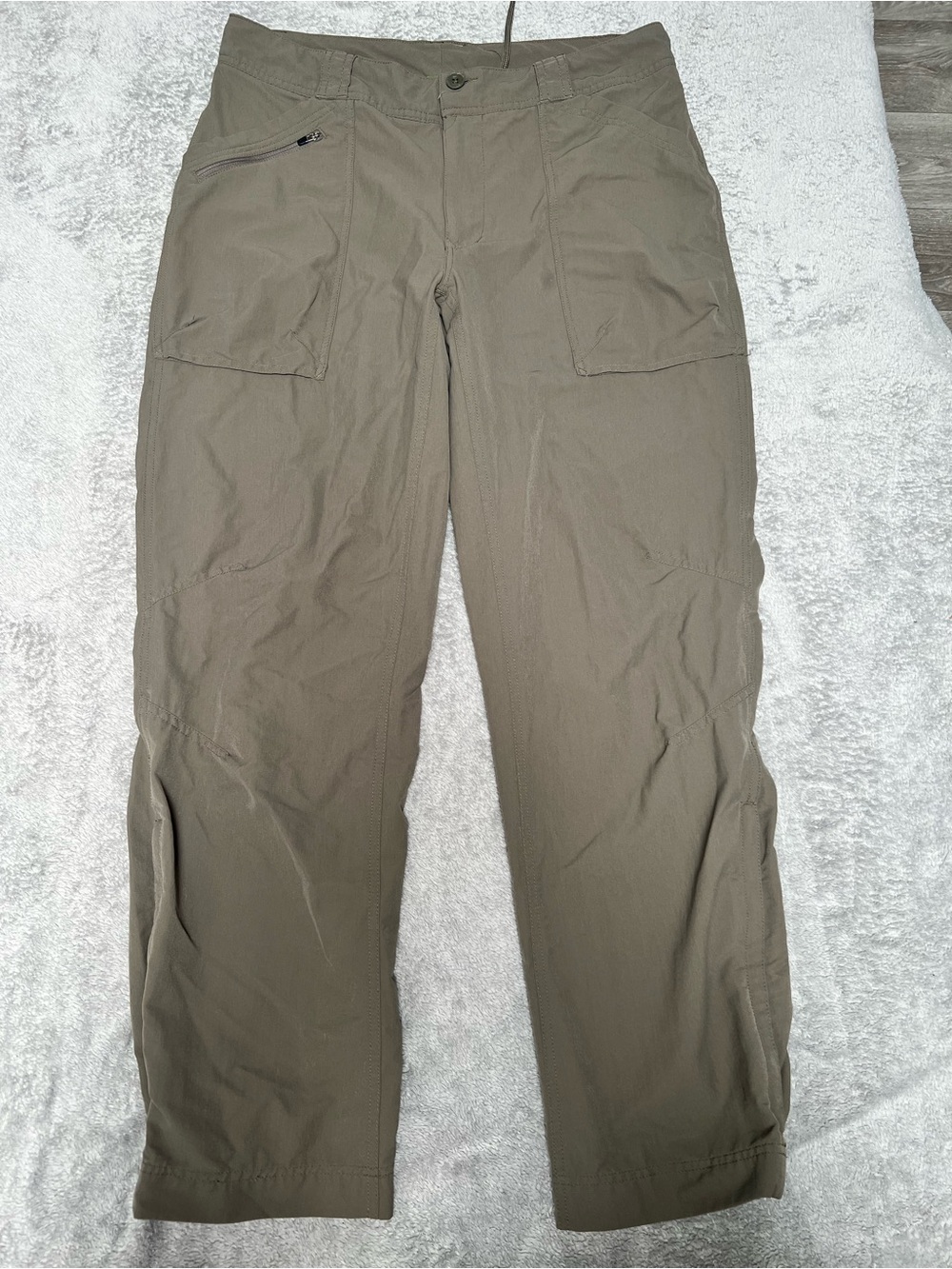 REI Women's Olive Straight-Leg Outdoor Hiking Pants